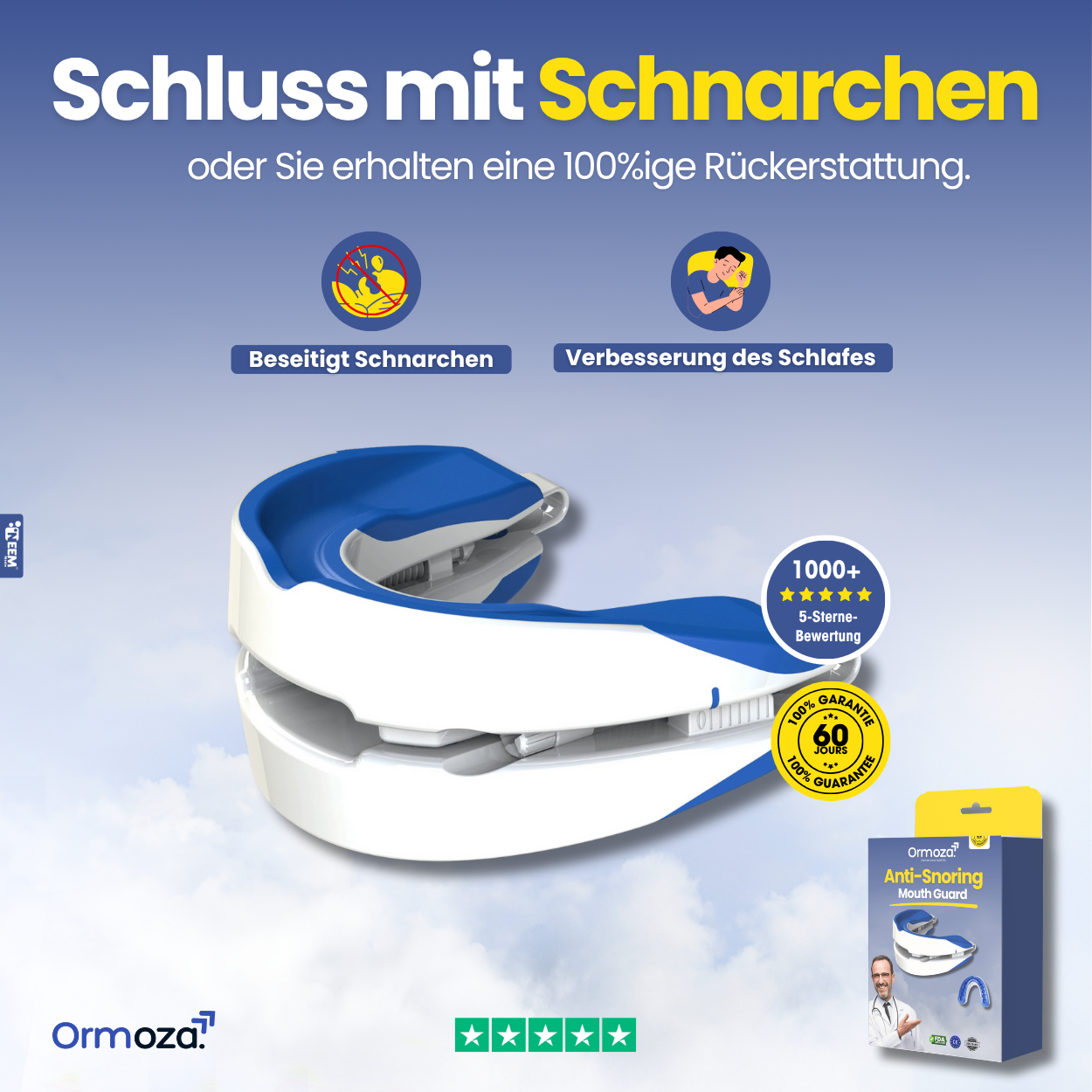Anti-Schnarch-Mundstüc