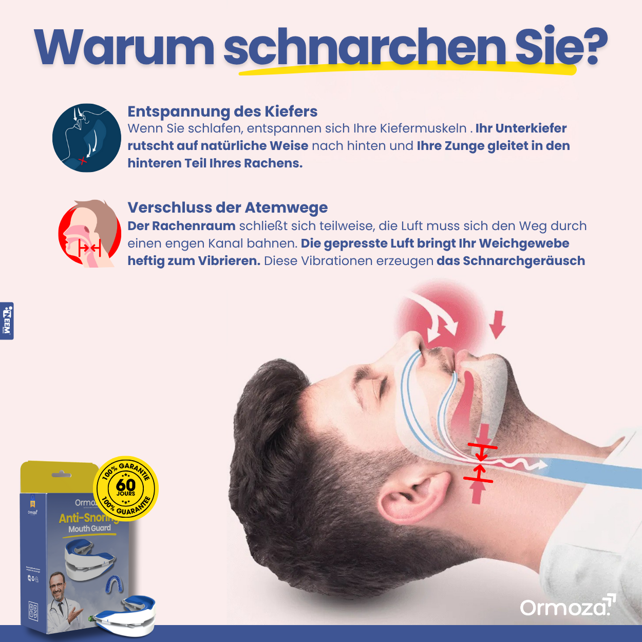 Anti-Schnarch-Mundstüc