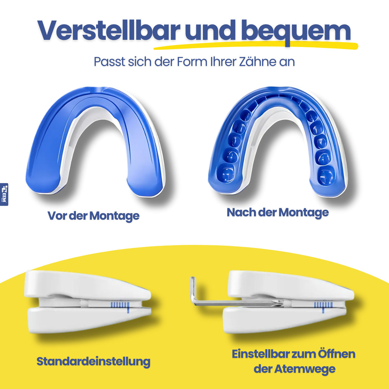 Anti-Schnarch-Mundstüc