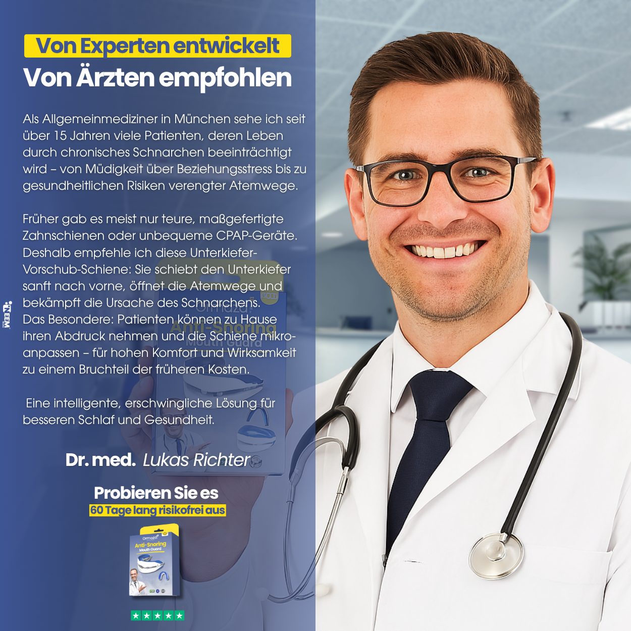 Anti-Schnarch-Mundstüc