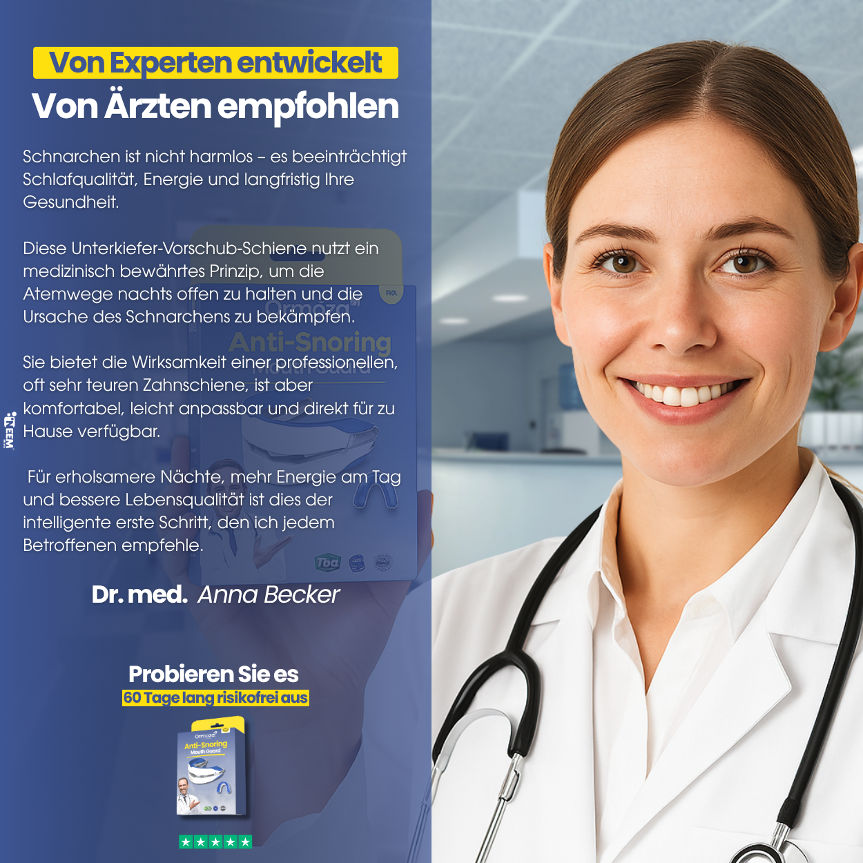 Anti-Schnarch-Mundstüc
